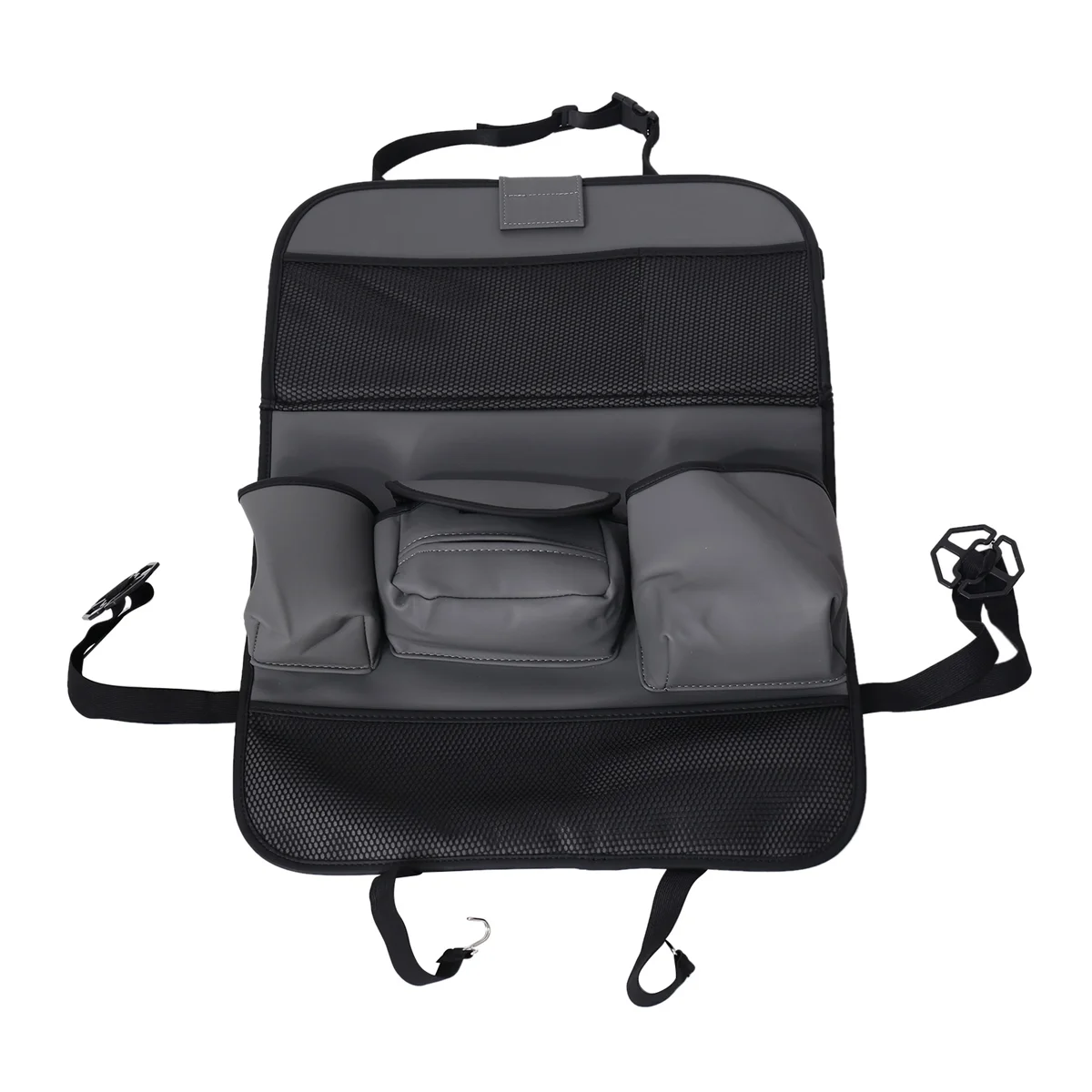 

Car Back Organizer Back Folding Table Folding Organizer Bag Storage Box Storage Supplies Car Supplies,Grey