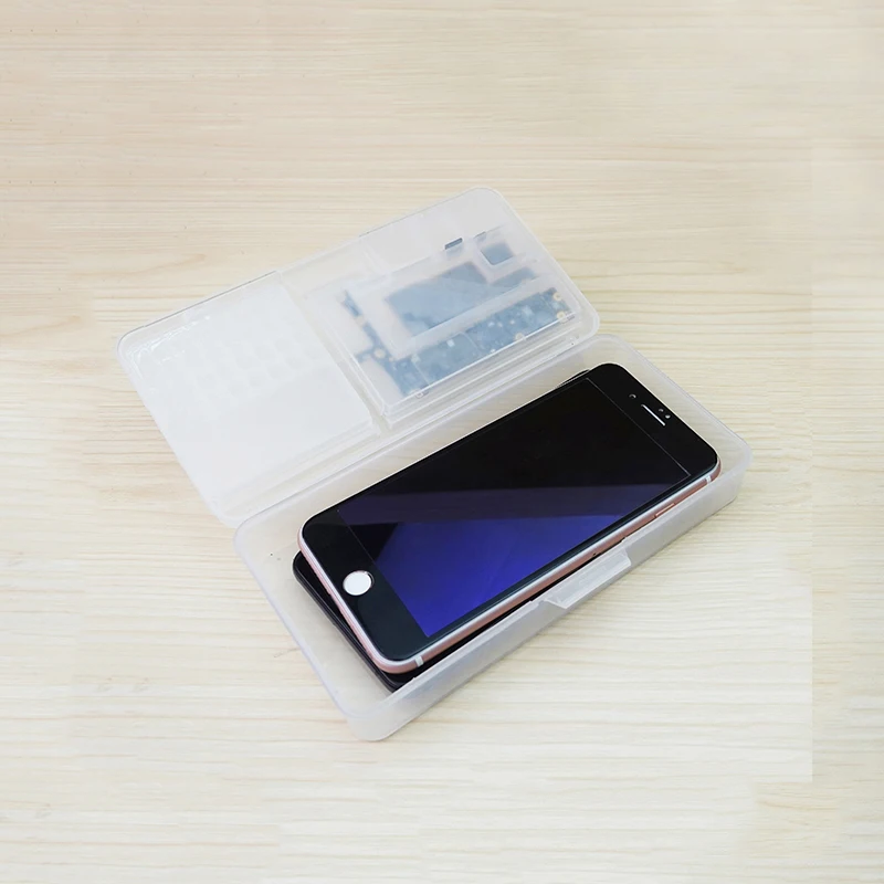 กล่องเก็บโทรศัพท์มือถือซ่อมเครื่องมือกล่องสำหรับ iPhone เมนบอร์ด Component Storage Outillage DIY