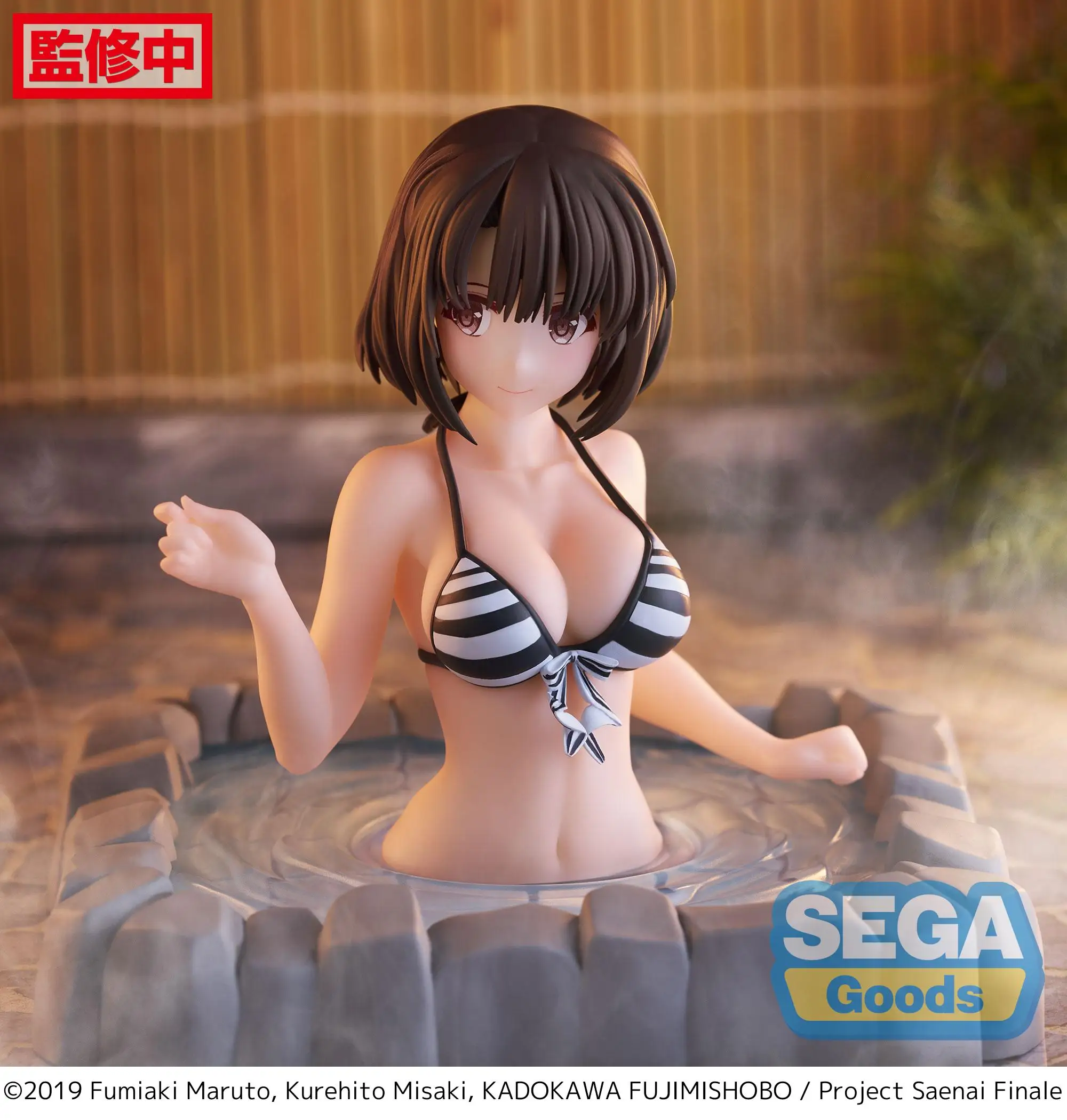 Original Sega Saenai Heroine No Sodatekata SAEKANO THERMAE MEGUMI Pvc Action Figures Anime Figurine Toys Model Gift