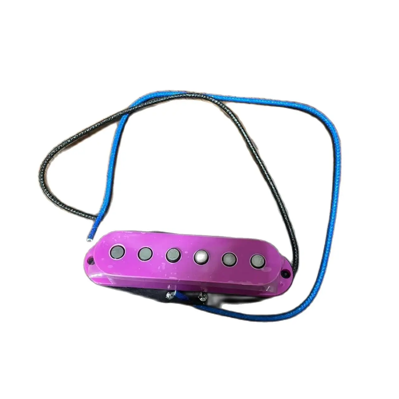 Upgrade Guitar Pickups SSS Alnico 5  Single Coil Pickup Pink High Output Professional Guitar Accessories