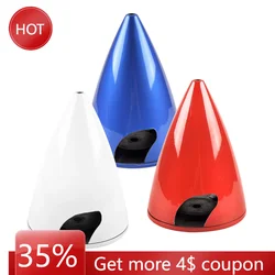 1PC 3/3.5/4/4.5inch Carbon Fiber Prop Cone Spinner 2 Blades for RC Gasoline Airplane Blue White Red