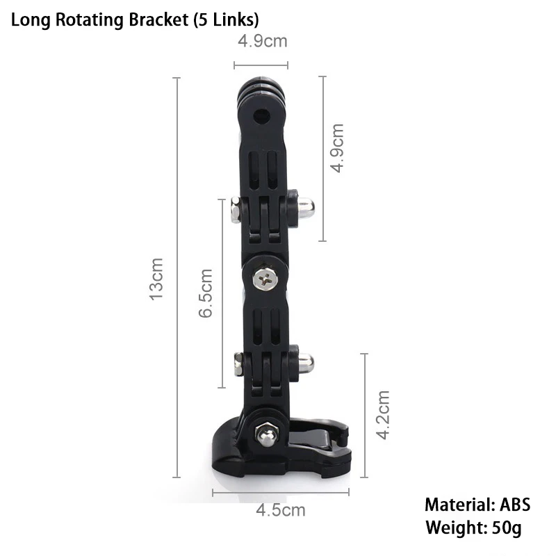 Capa Protetora para GoPro Hero 4/5 Session 4S, Estrutura Padrão, Resistente a Impactos e Arranhões, Acessórios para Câmera