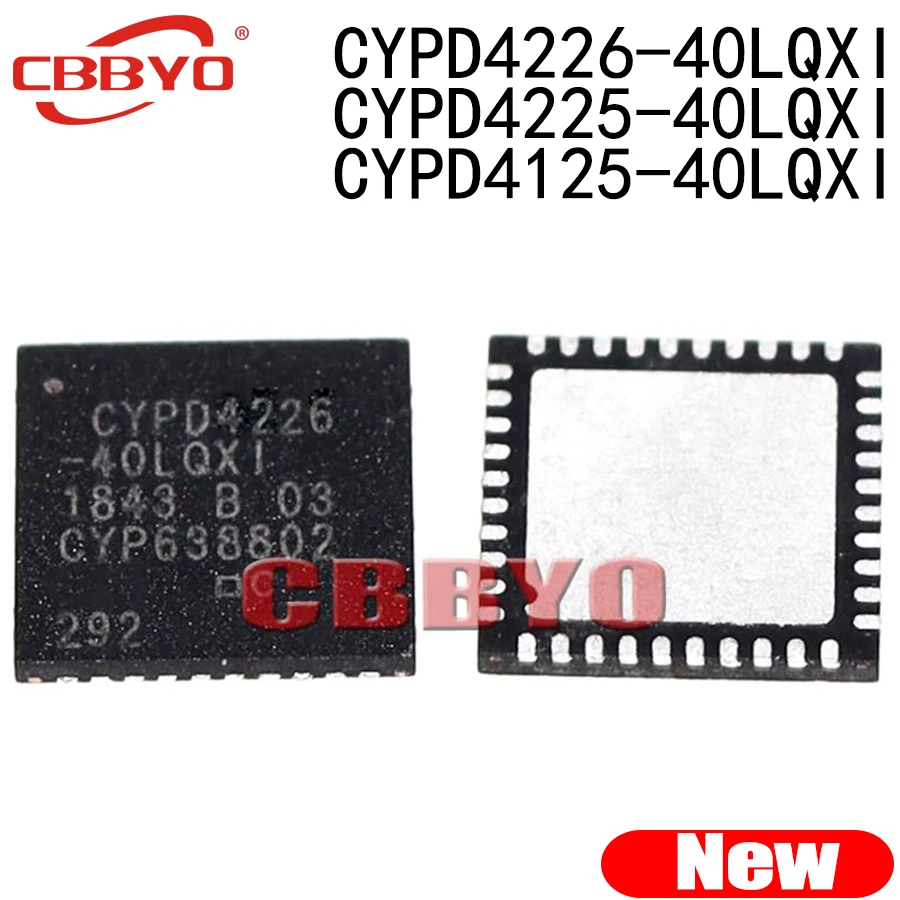 (1piece)100% New CYPD4226-40LQXI CYPD4225-40LQXI CYPD4125-40LQXI CYPD4226 40LQXI CYPD4225 40LQXI CYPD4125 40LQXI QFN-40 Chipset