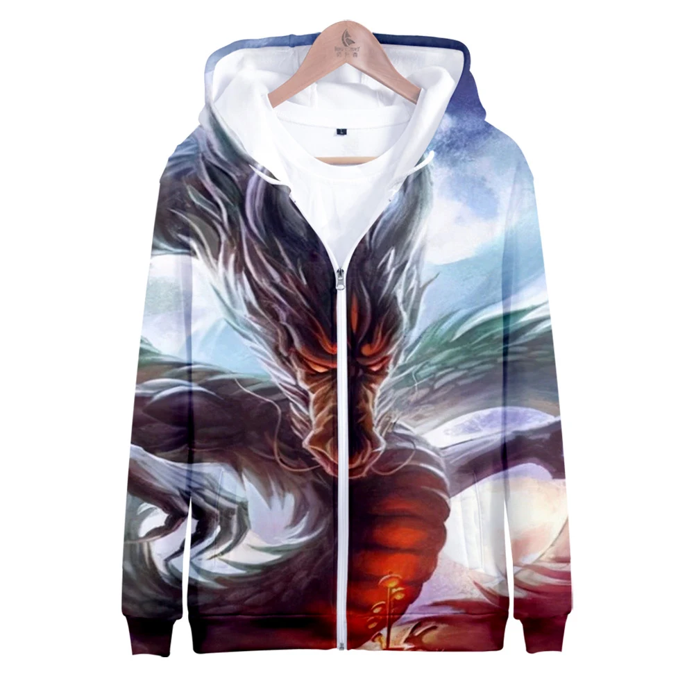 

zipper sweatshirt Men's and women's clothing high street trend couple Fashion pure cotton zipper jacket hip hop10