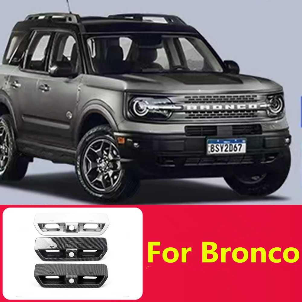 

Applicable To The 2021 Ford For Lima Bronco Tailgate Handle Decorative Frame Modification Rear Door Body Decorative SAticker