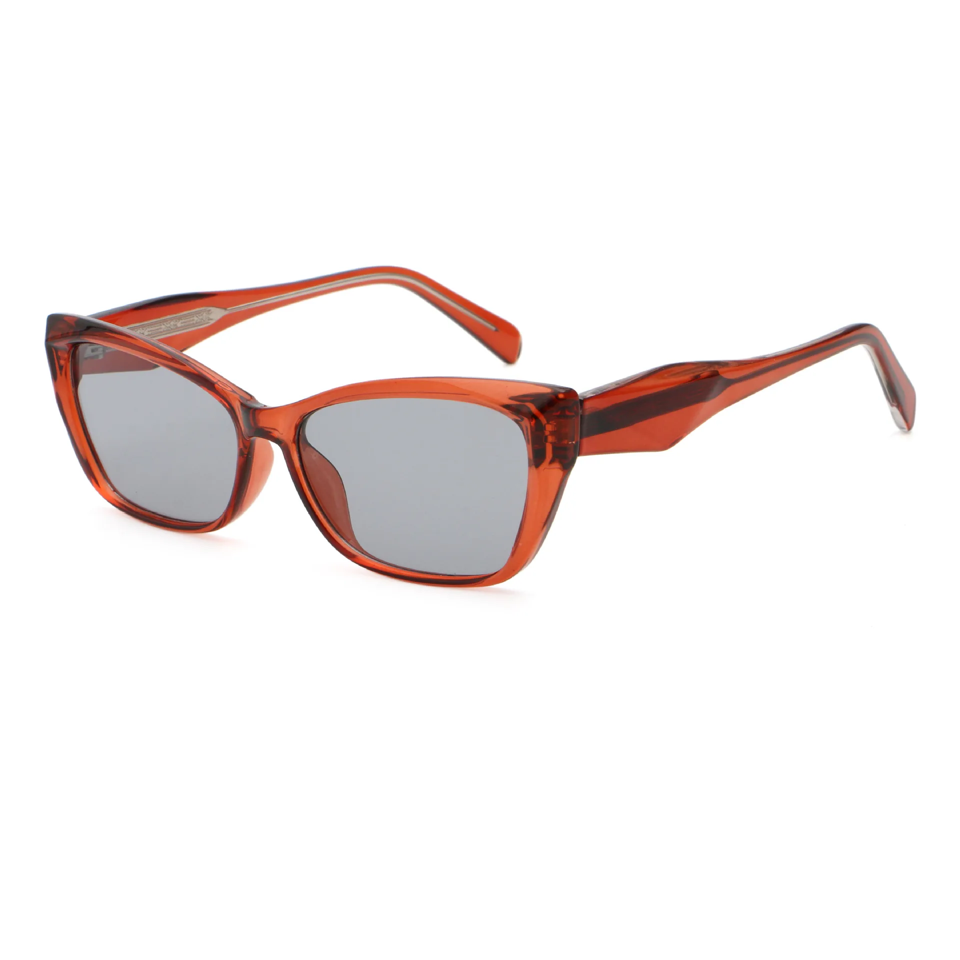 8843 New Trendy Sunglasses Fashion Cat Eye Retro Sunglasses Propionic Acid Pin Trendy High-end Sunglasses