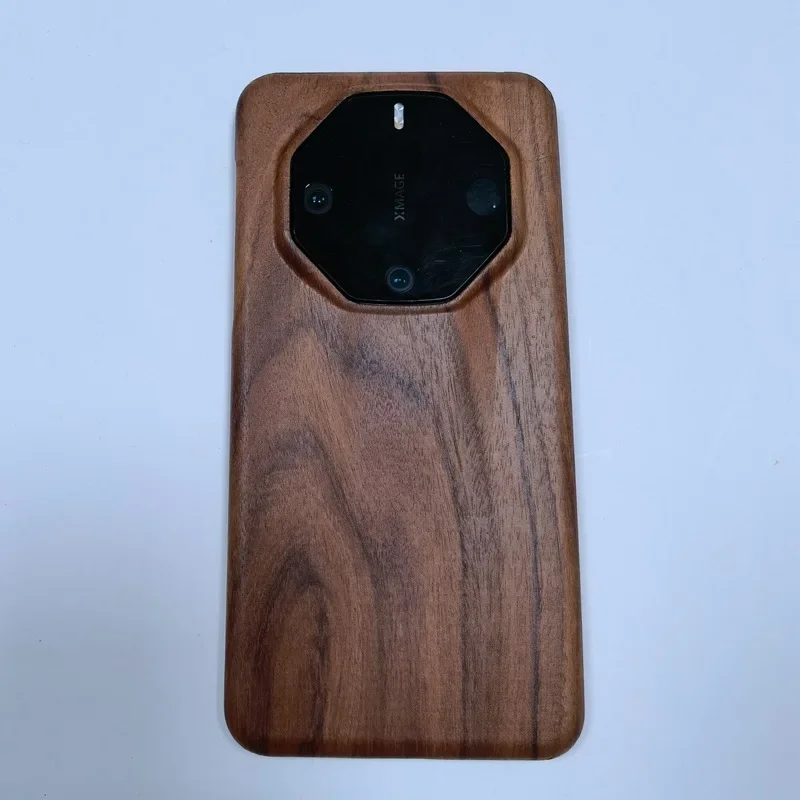 

For Huawei Mate 60 50 40 RS Walnut Cherry Wood Rosewood Bamboo Wooden Phone Cover For Mate 60 Pro Plus 60 Armor Protection Funda