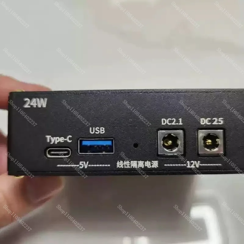 Linear isolation power supply 24W, support 12V, 5V dual output 2500V voltage isolation