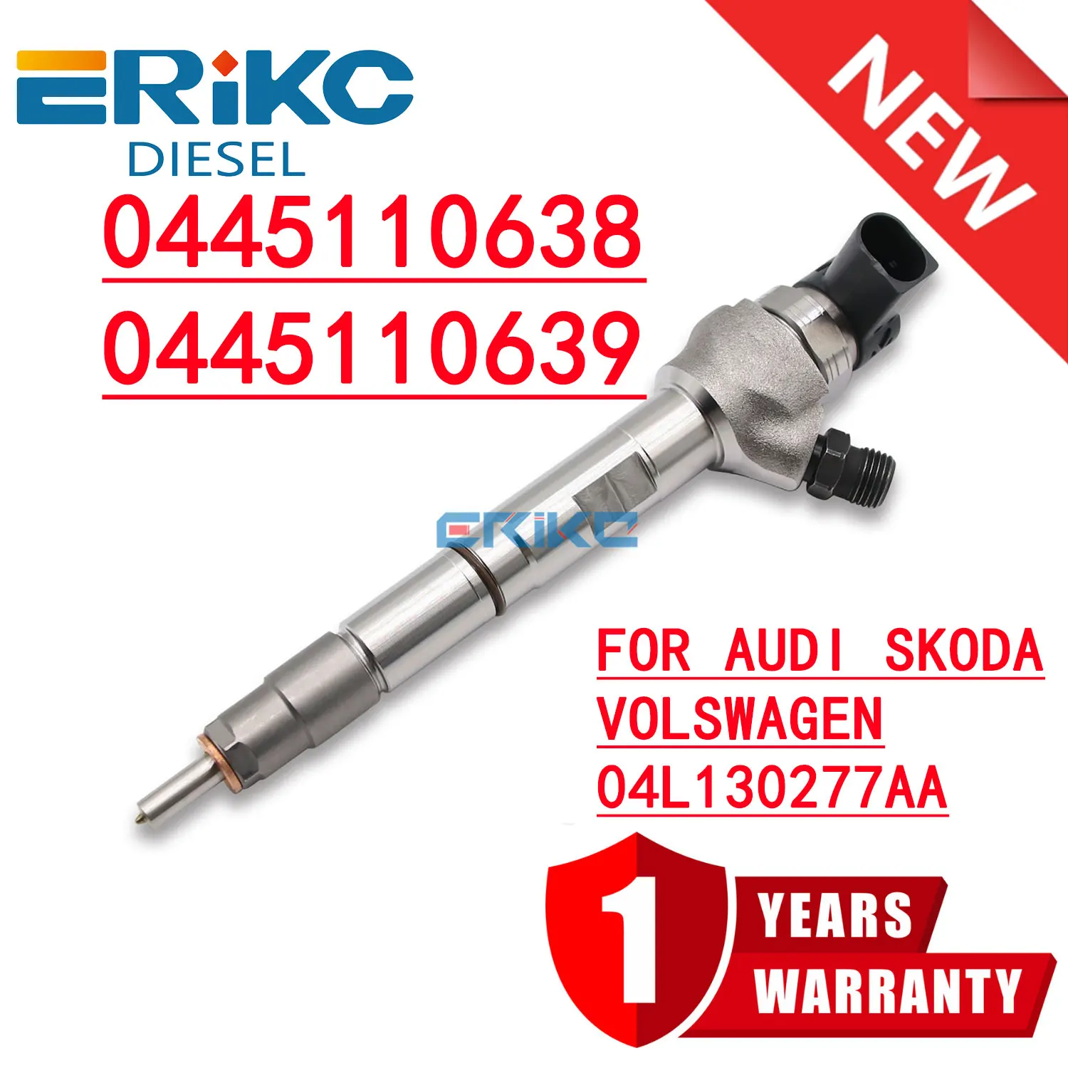 0445110638 0445110639 Diesel Fuel Injection Nozzle 0 445 110 638, 0 445 110 639 for Bosch Audi Skoda Volkswagen 04L130277AA