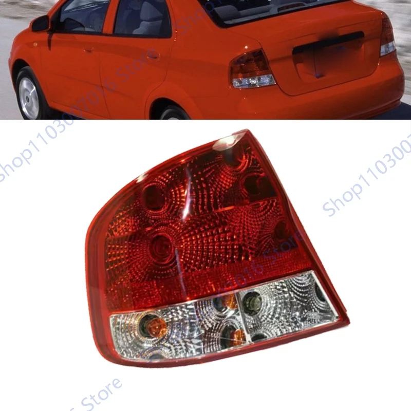 

Задний задний фонарь, сигнальная лампа для Chevrolet Aveo Sedan 2004 2005 2006, стоп-сигнал, предупреждающая фара, задний фонарь без лампочек
