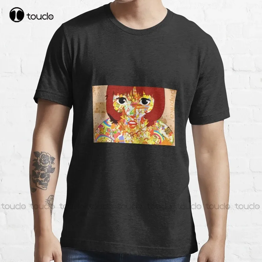 Póster de película Mercancía Paprika Película Película de pimentón Camiseta Camisas de cuello redondo para mujeres Personalizado Aldult Adolescente Unisex Xs-5Xl