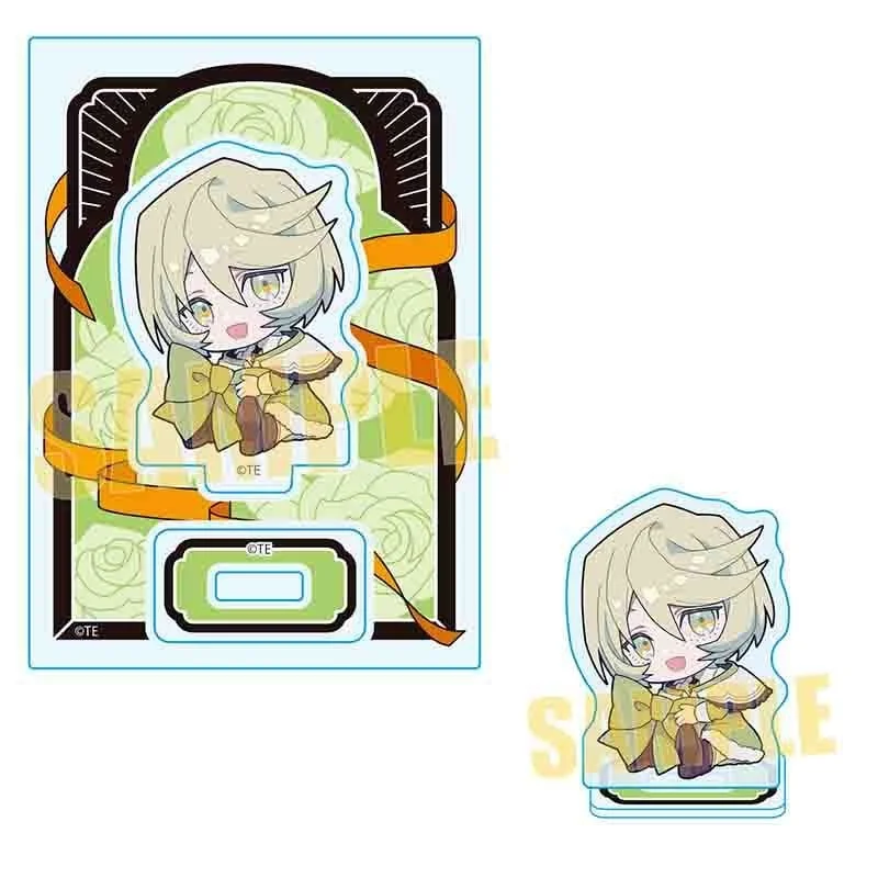 Desk Decor Super Popular Taisho x Alice Anime Game 10CM New Acrylic Figure Stand Model Plate Keychain Character Mrchandise 4Pcs