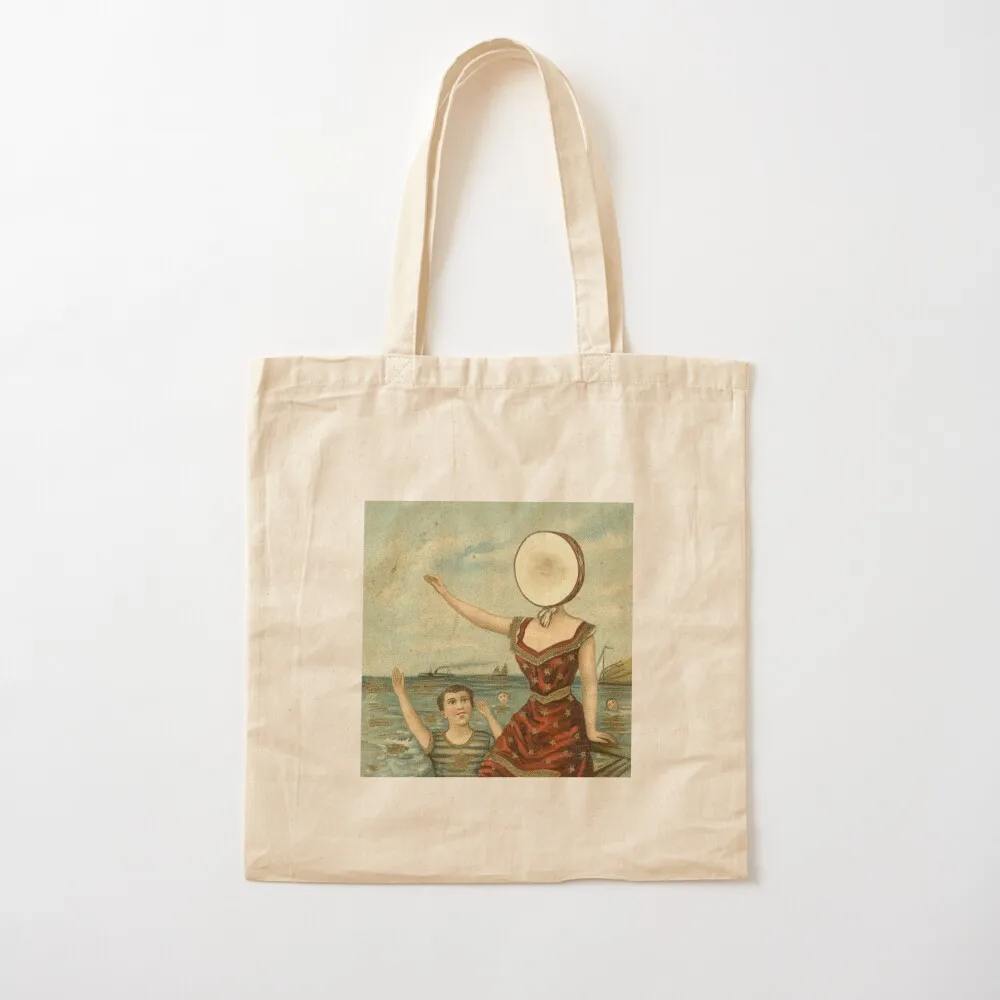 Neutral Milk Hotel – In the Aeroplane Over the Sea Tote Bag Women's beach bags eco bag folding Canvas Tote Bag