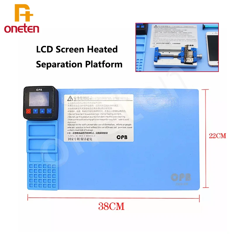 منصة فصل مسخنة لشاشة mighen-LCD لأيباد وآيفون ، عرض استبدال تفكيك ، أدوات إصلاح ، CPB Pro