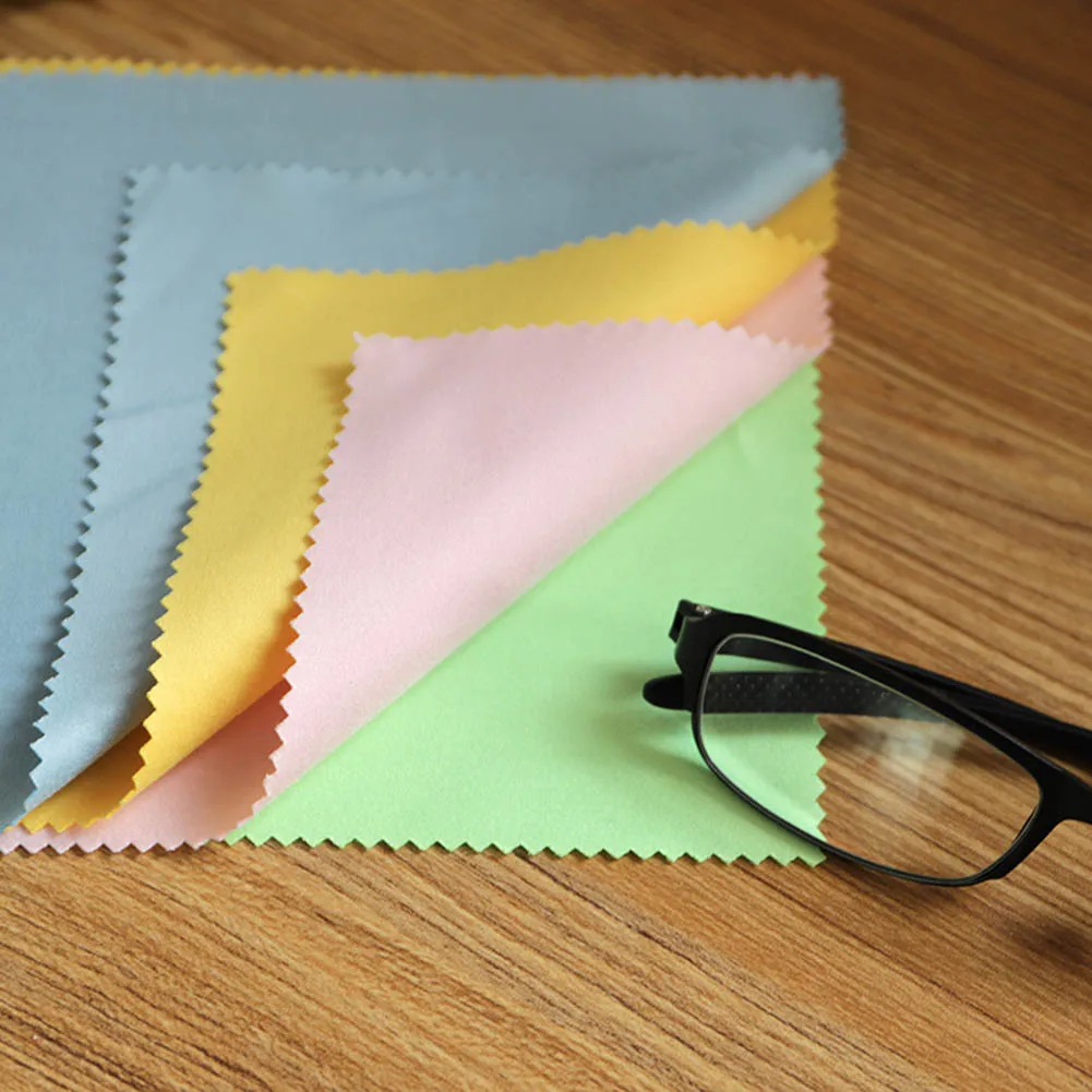 1Pcs High Quality Glasses Cleaner Microfiber Cleaning Cloth for Lens Phone Screen Cleaning Wipes Eyewear Accessories