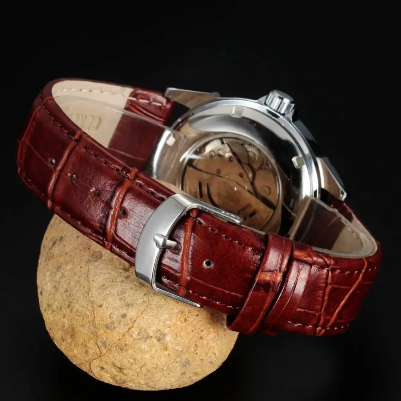 Sewor Watch Men Fashion Business Watches Auto Date Automatic Mechanical Wristwatches Men Small Seconds Reloj Hombre 2023 - view 4