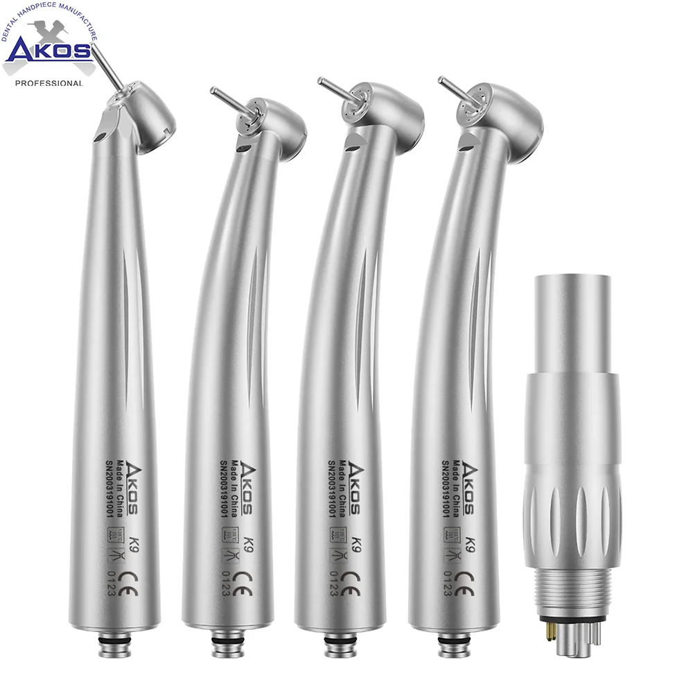 

Dental Handpiece Turbine High Speed 45 degree Mini Torque Head Japan N Type X600L Fiber Optic Quick Coupling