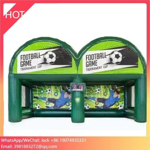 Customized Design Inflatable Football Games Inflatable Soccer Ball Goal Post Inflatable Football Gate