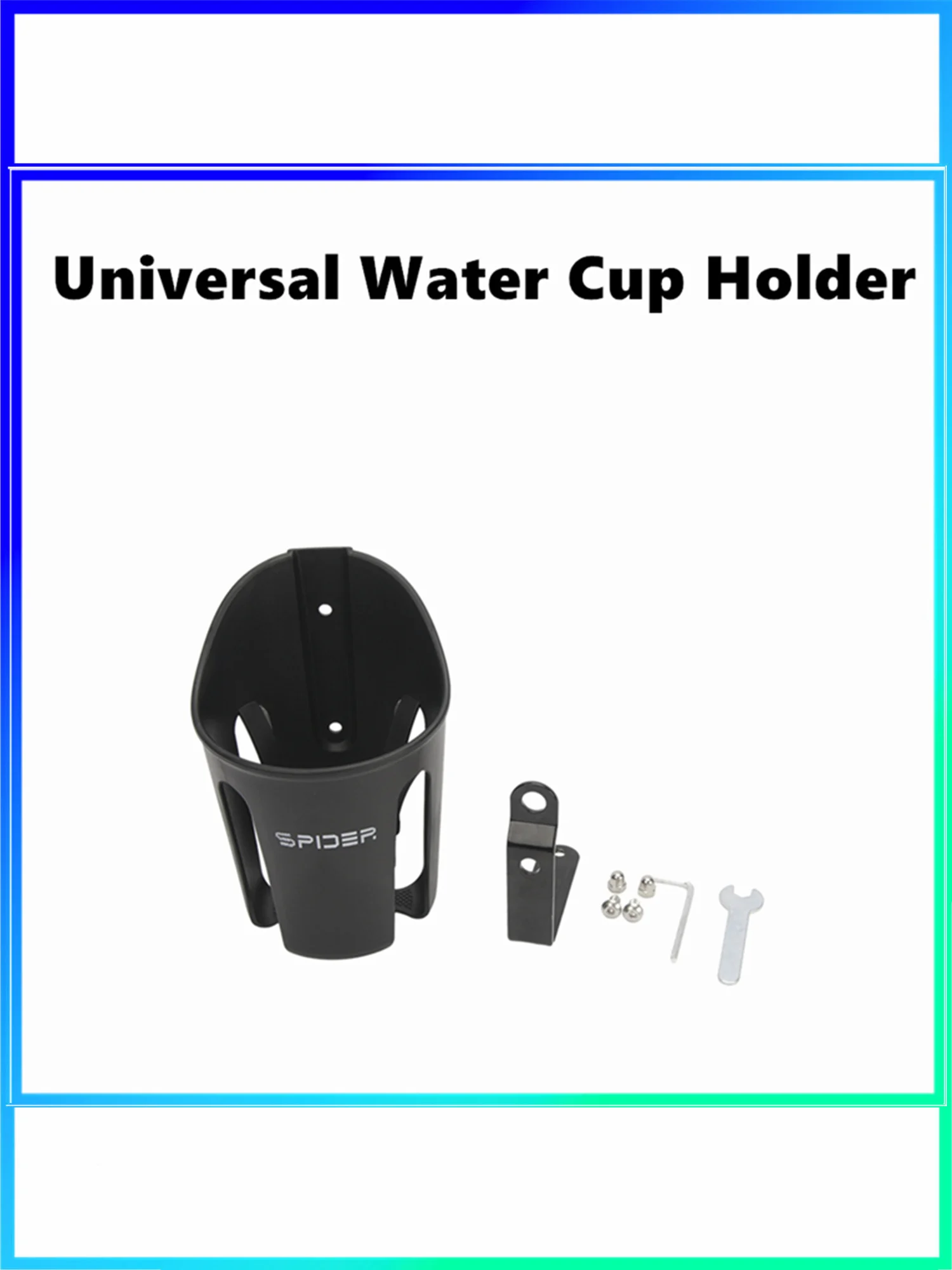 AliExpress NONE Universal Motorcycle Drink Holder Bike Water Cup Bottle Holder Handlebar Bottle Holder Plastic Water Bottle Cage Accessories