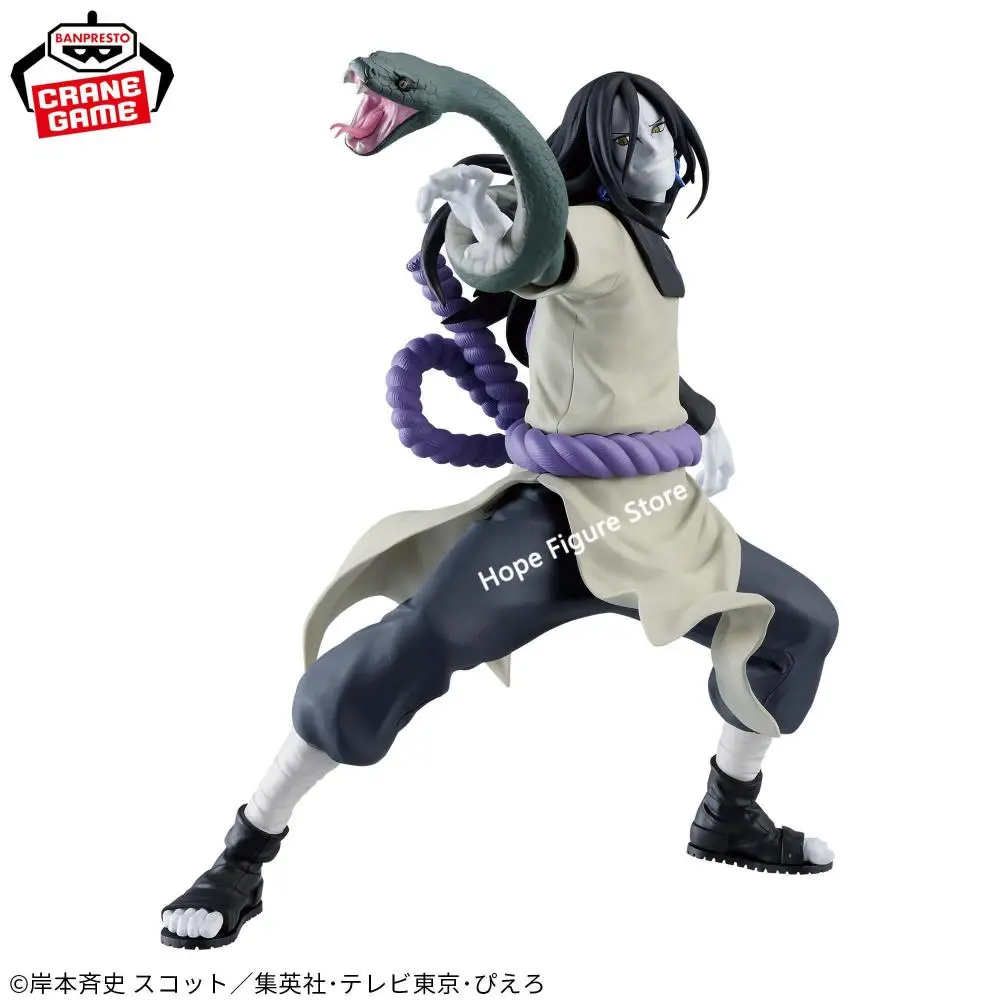 In Stock Original BANPRESTO VIBRATION STARS Naruto Shippuden Orochimaru Figure Anime Model Genuine Boxed Toy