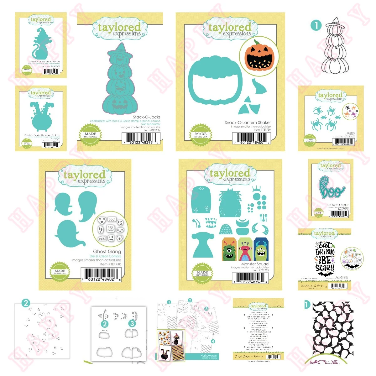 

New Metal Cutting Dies Stamps Stencil For Halloween Emotion Word Spider 2022 Scrapbook Diary Decoration Embossing Template DIY