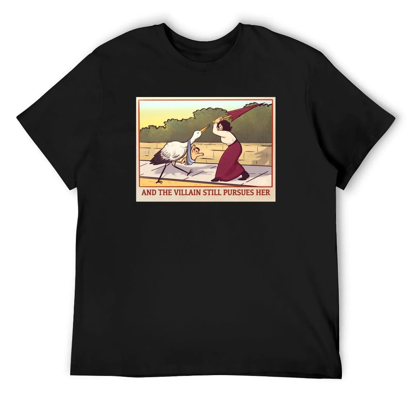

The Villain Still Pursues Her T-Shirt oversizeds boys whites hippie clothes Men's clothing