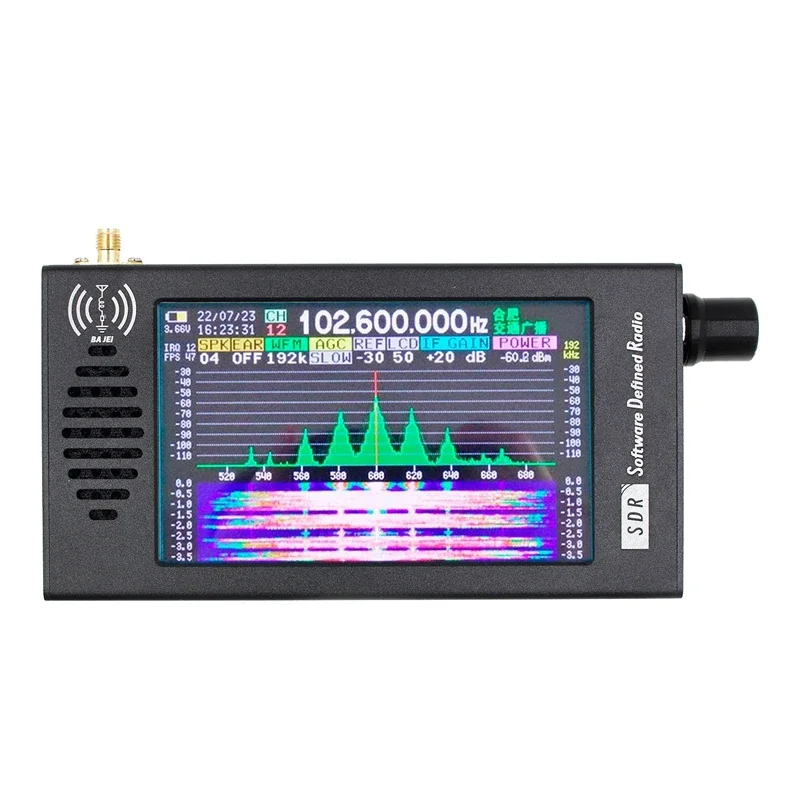 SDR-101 소프트웨어 정의 라디오 SDR 라디오, DSP 합금 디지털 변조, 단파 FM AM MW WFM SSB CW HAM 라디오 리시버