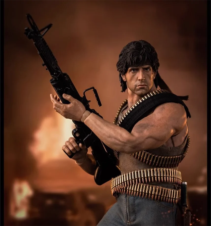 Threezero 3Z02880W0 1/6 First Blood Joseph John James Rambo 2.0 Action Figure Model Toys30CM Collection Scene Decoration Gift