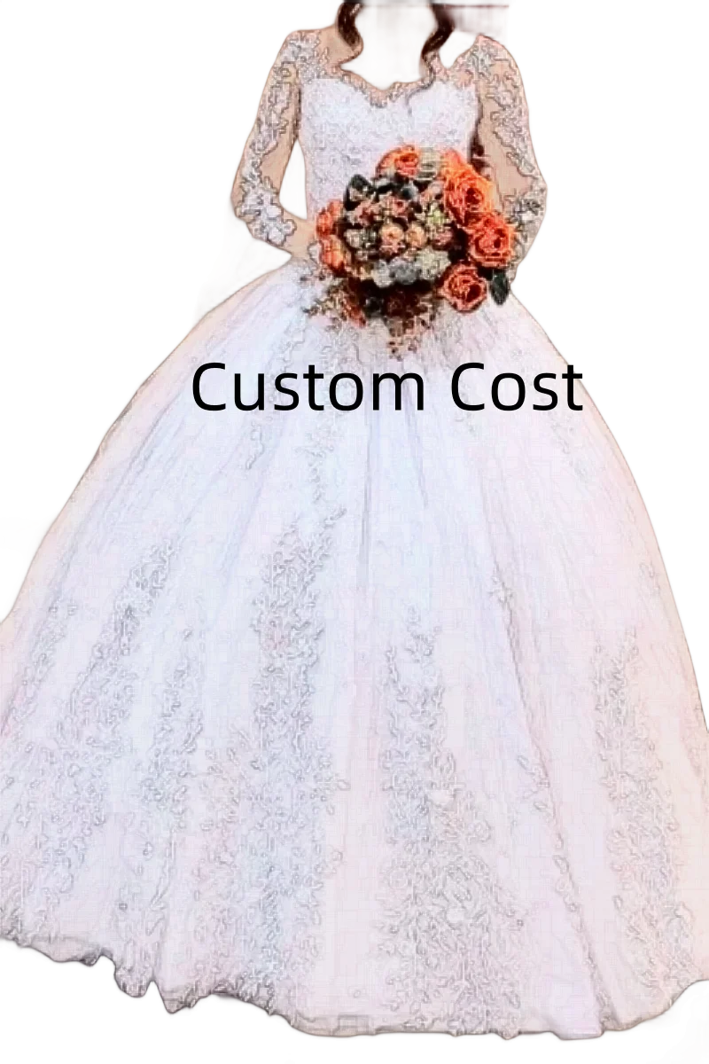 

2024 Costom Cost For Wedding Dress 24032930