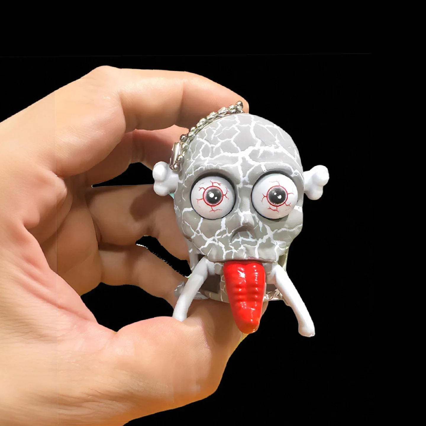 

Новинка, забавная ходячая скелет, заводная игрушка, креативные украшения для домашнего рабочего стола, кулон, брелок, Хэллоуин, розыгрыш, заводная игрушка