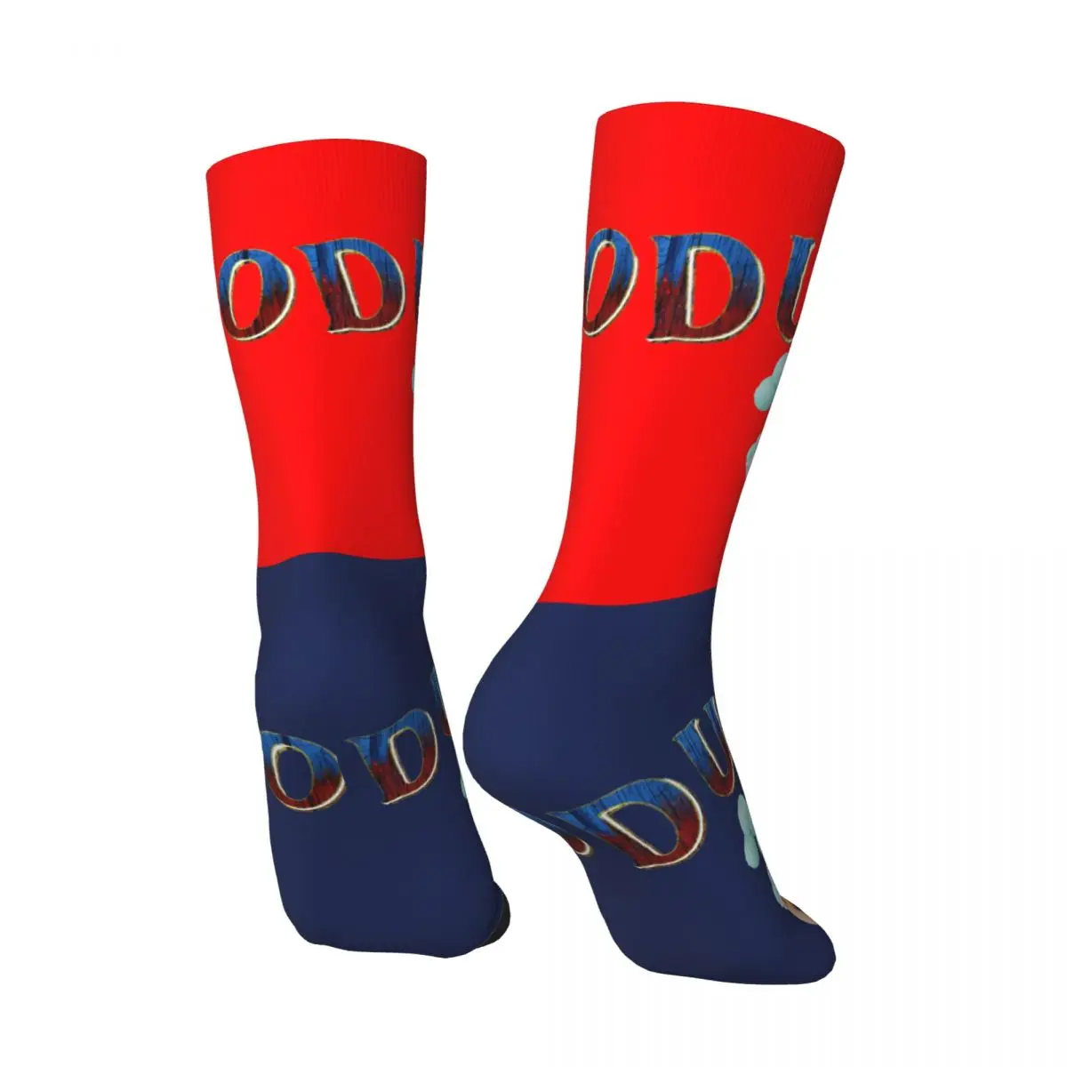 Retro Cute Elephant Men's compression Socks Unisex Disney Dumbo Film Street Style Seamless Printed Novelty Crew Sock