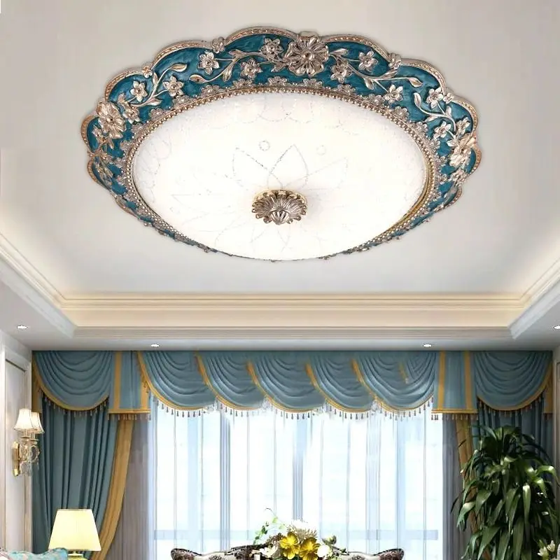 New Zhongshan Lighting LED Ceiling Light: Round Warm-lighting Fixture for Bedroom, Study Living Room with Ambient Glow