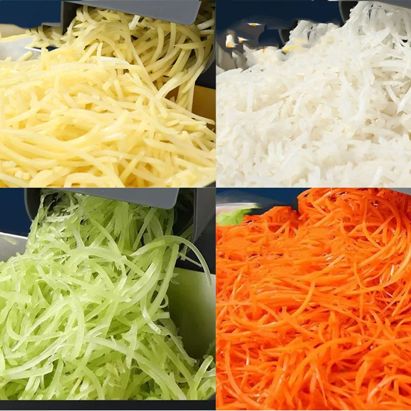110V/220V Electric Vegetable Dcutter Shred Machine Potato Shredder Commercial Multifunctional Carrot