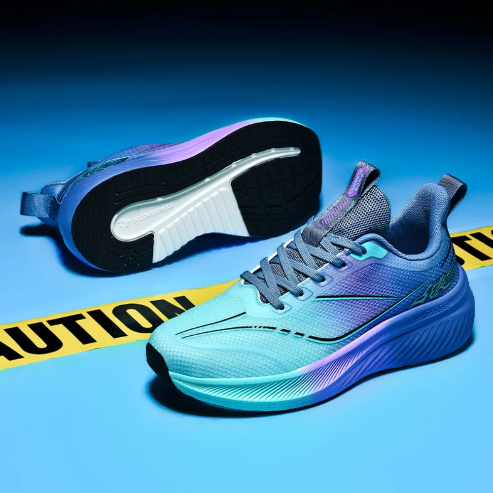 

Brand Men's Carbon Plate Running Shoes Soft Cushion Shock Absorbing Sports Shoes Unisex Sneakers Light Anti-Slip Training Shoes