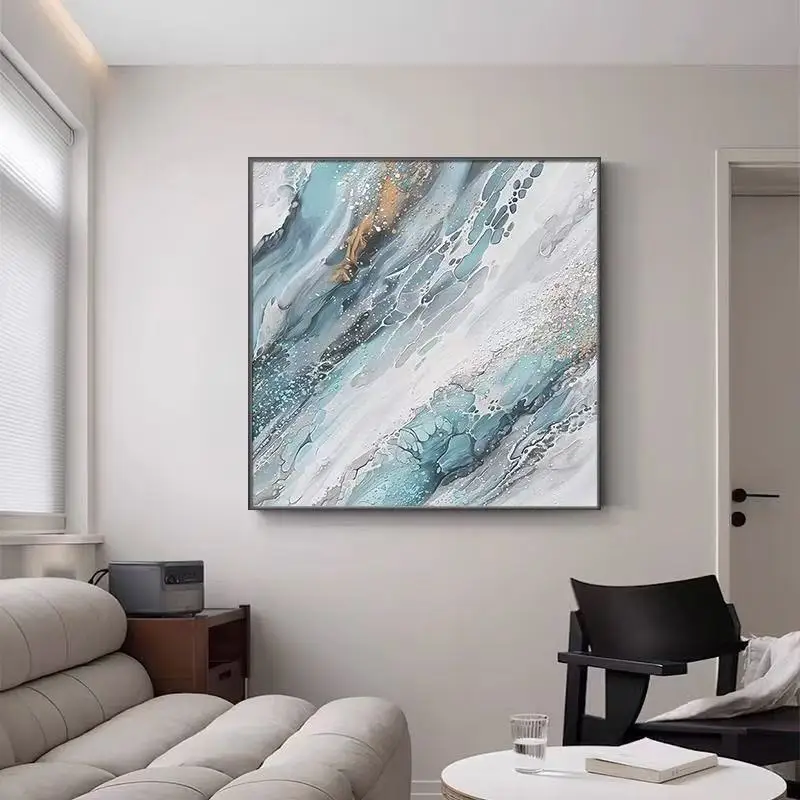 

B6001Chinese Traditional Ink Painting Wall Art, Oriental Landscape Flower and Bird Canvas Print, Asian Home Decor for Study Room