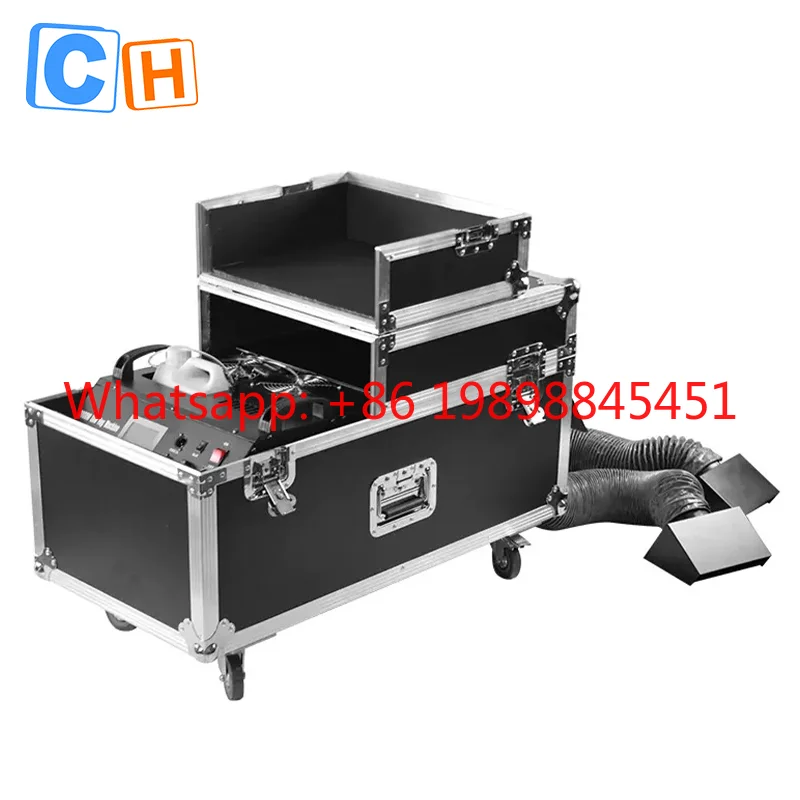 

CH 3000W Head Machine Machine Wedding 30 Double Tube Light Smoke Fog for Party High Performance Durable Reliable Easy...