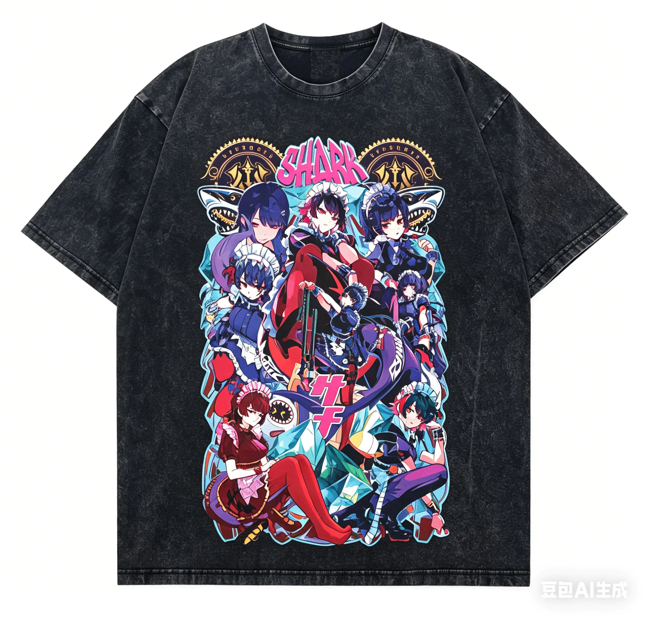Zenless Zone Zero Washed T-shirt 2026 New Model personality Clothes shirt Year round clothing Streetwear Trendy high quality tee