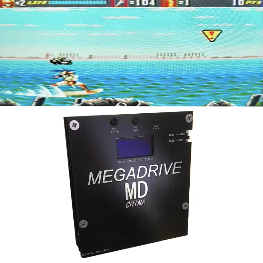 MEGA Flash card Game Cartridge for USA/Japanese/European GENESIS MegaDrive Console