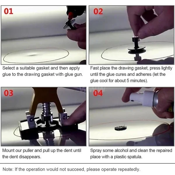 Neue Auto Dent Repair Tools Paintless Dent Repair Kit Auto Paintless Body Dent Removal Remover Kits Dent Puller für Autos – Detail 9
