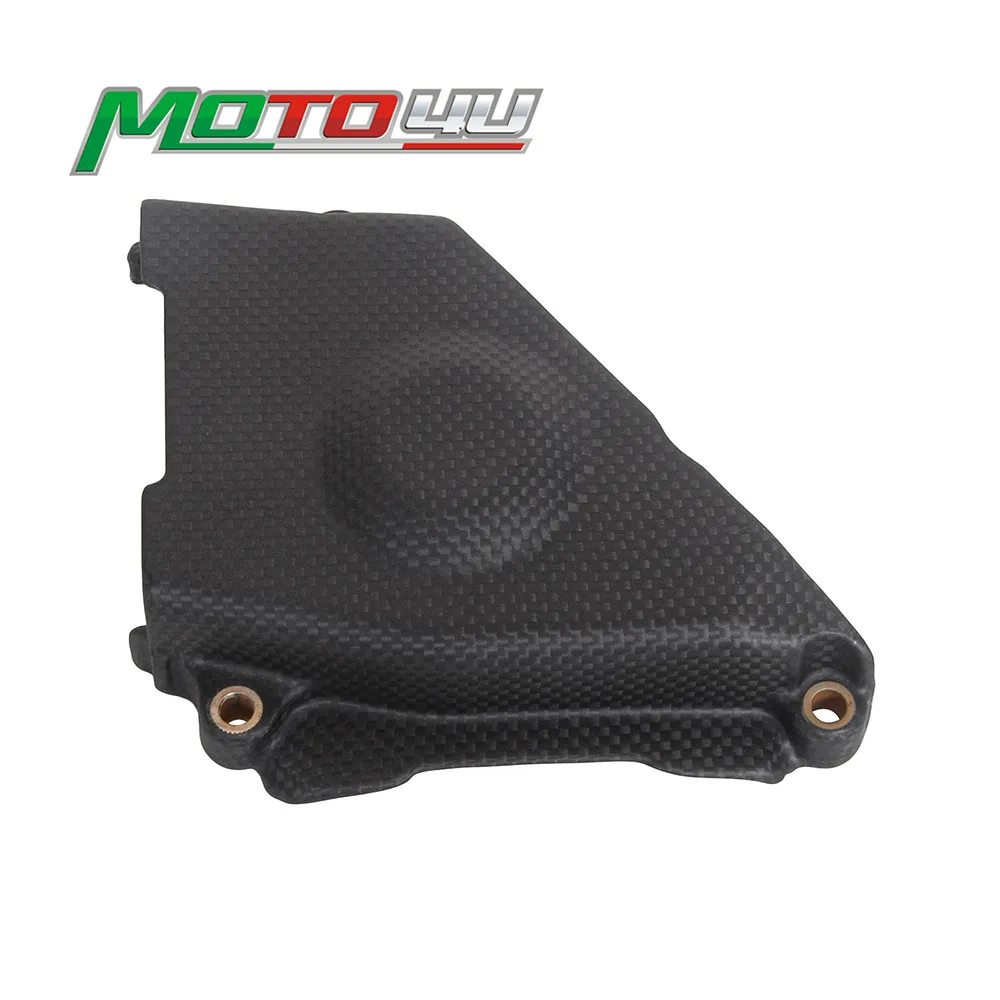 

MOTO4U For Ducati 749 999 2003 2004 2005 2006 100% Carbon Fiber Central Belt Cover with Brass Inserts Matt Middle Belt Covers