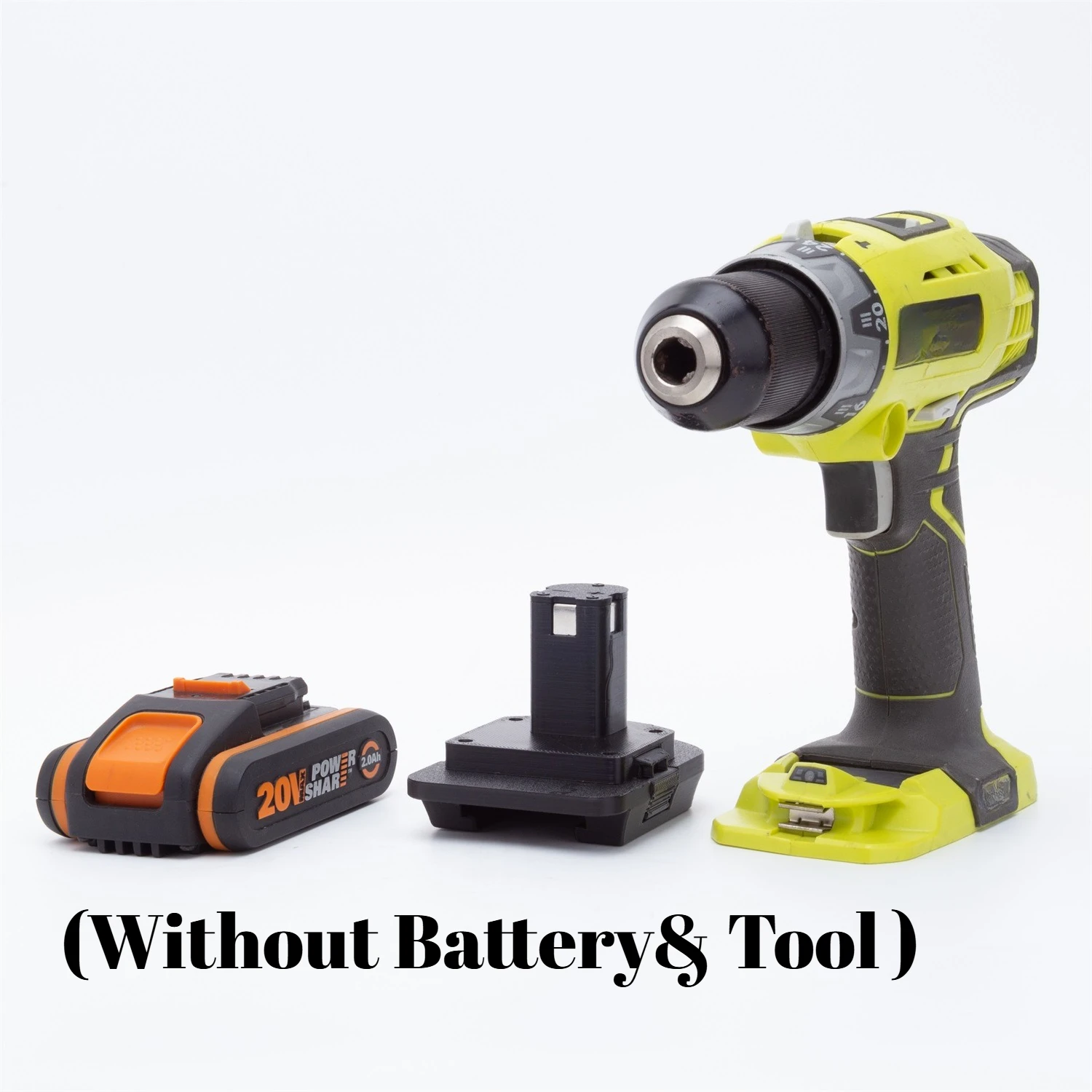 

Адаптер-конвертер для аккумуляторов Worx 18V (4-контактный) на аккумуляторы Ryobi 18V (без аккумулятора и инструмента)