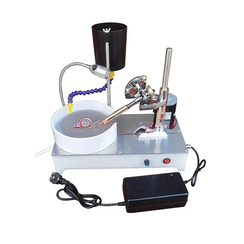 Gem Faceting Machine DC Stepless Speed  Angle Grinder Precision Jewelry Stone Polishing  Molding