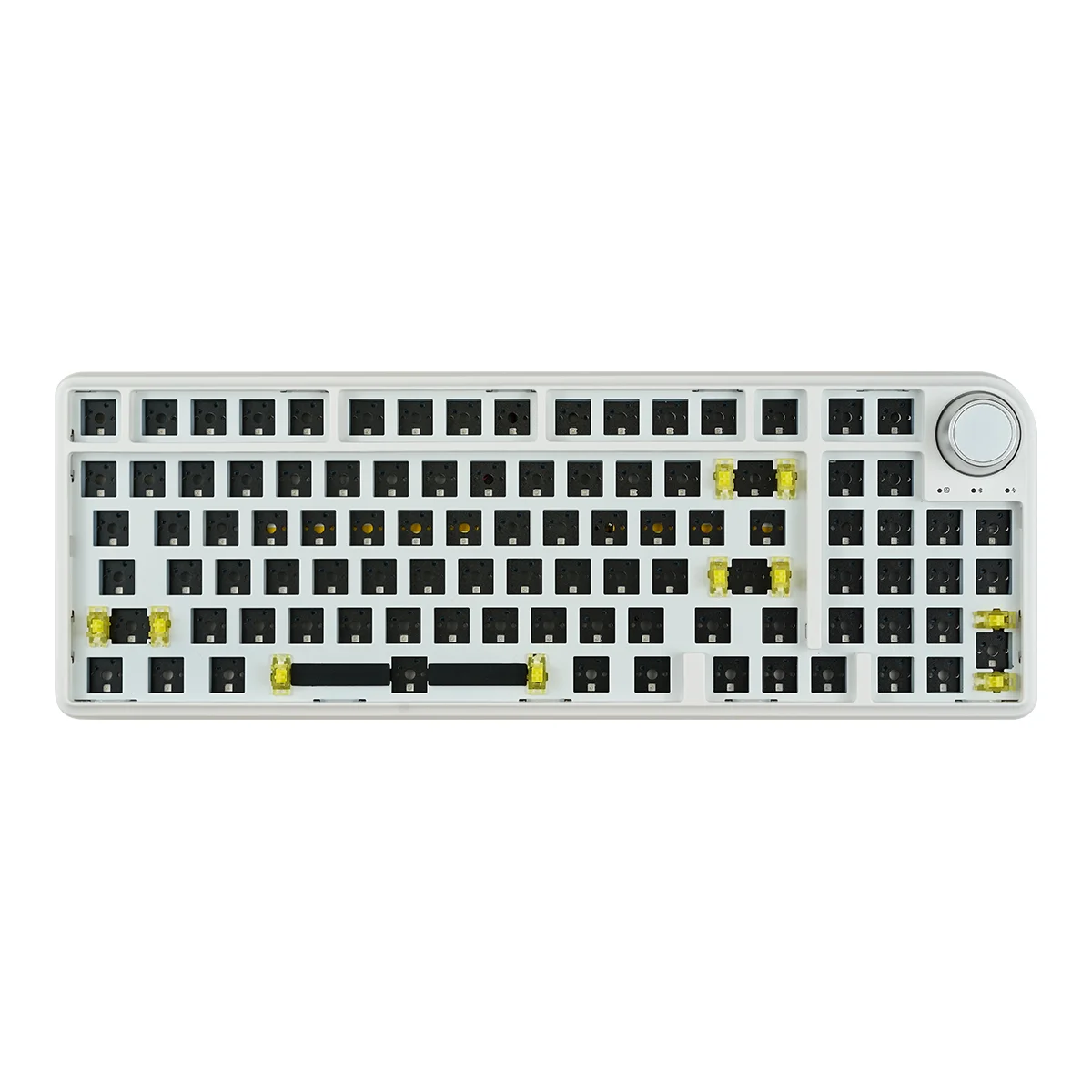 Imagem -06 - Mathew Tech Mk96 Gaxeta Teclado Mecânico Kit Quente-swappable Três-modo Botão sem Fio Prelubed Facada Luz Rgb Dinâmica