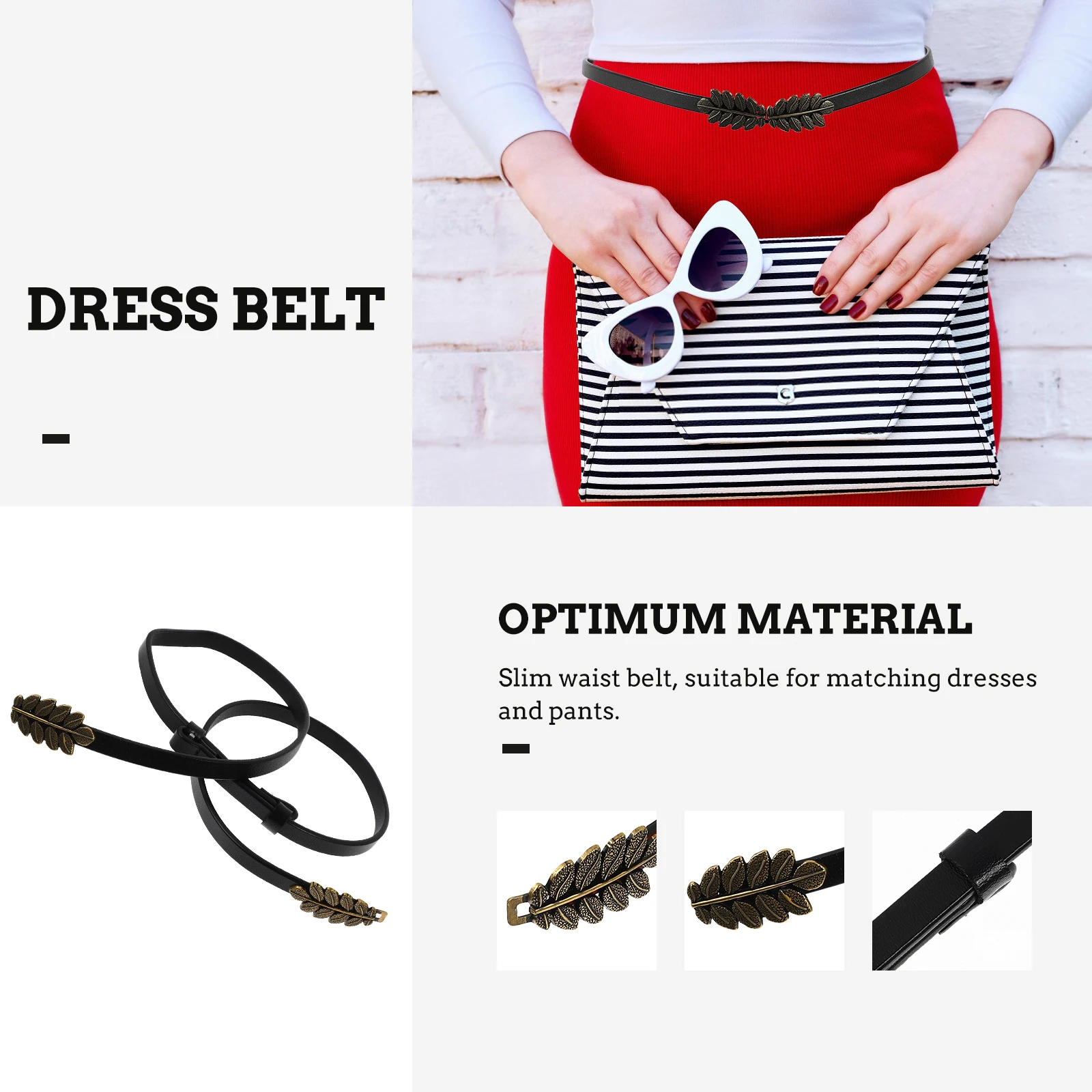 

Vintage Waist For Women Girls, Chic Thin Dress Girdle, Durable Elegant For Daily Party Use, Slim Waist Accessory, Dress