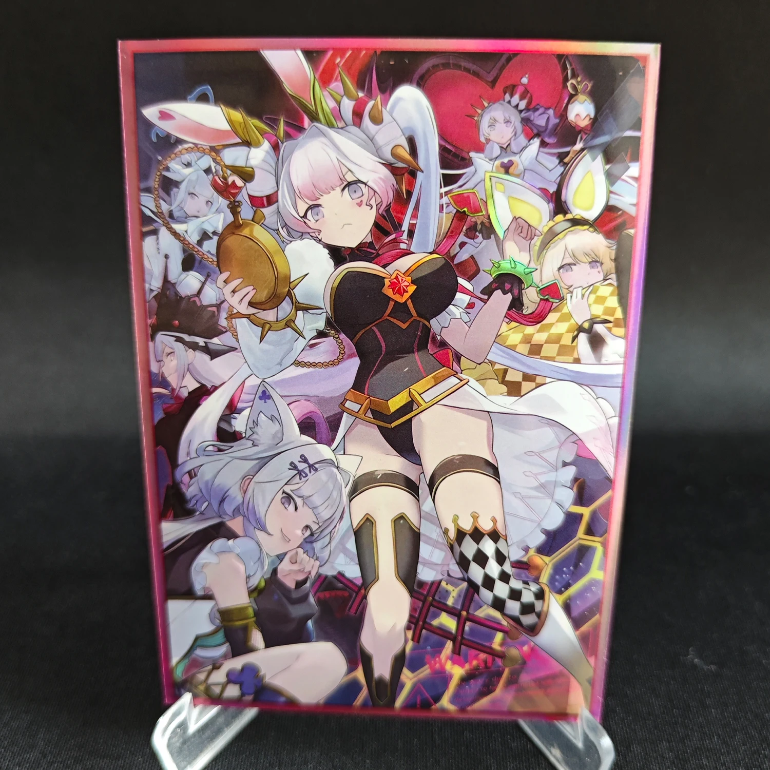 63X90Mm 50Pcs/set Diy Self Made Yu-Gi-Oh! Maliss Maliss Card Sleeves Color Flash Tearlaments Card Protective Cover Gift Toy view 6