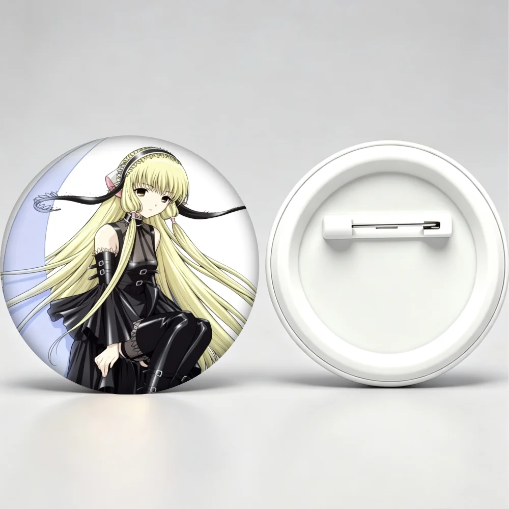 Anime Chobits Pins,Cartoon Figure Freya Badge,Handmade Brooches,Breastpin for Backpack Clothes Gifts