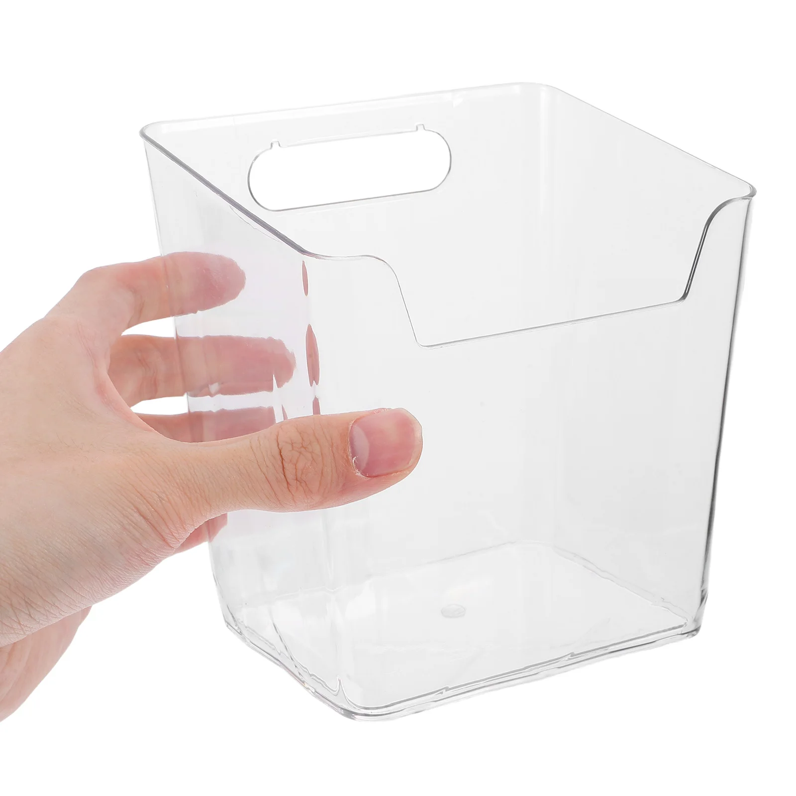 

4pcs Wall Mount Storage Bins Hanging Organizer Boxes for Bathroom Bedroom Kitchen Refrigerator Space Saving for Keys