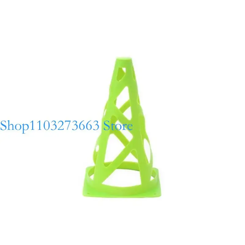 R6fe 10パックスポーツトレーニングコーン、マーカートレーニングトラフィックコーンスケートのコーン、サッカー
