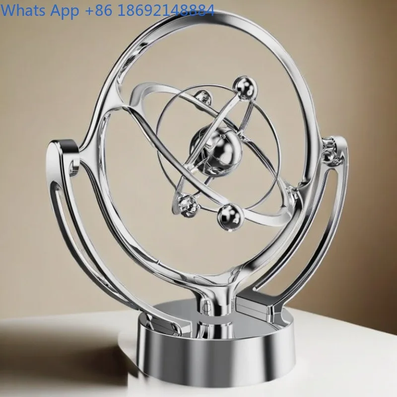 

Swinging Rotating Earth Orbital Decoration Magnetic Model Office Ornament Perpetual Motion Device Desktop Celestial Instrument
