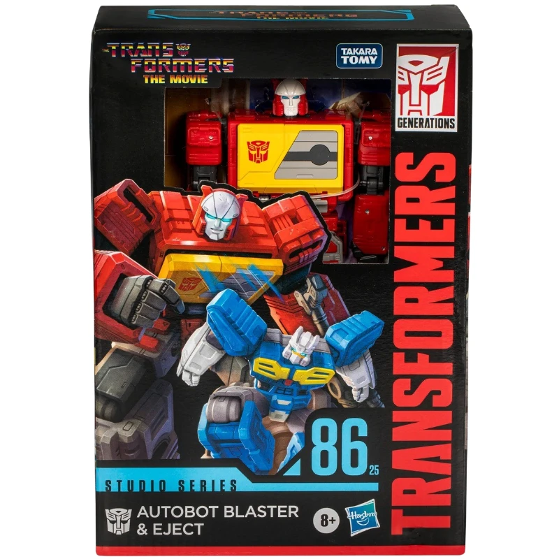 In Stock Takara Tomy Transformers SS Series SS-86 25 V Class Blaster & Eject Collect Action Figure Robot Anime Action Model Gift